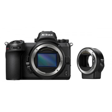Nikon Z6 Mirrorless Digital Camera with FTZ Mount Adapter Kit 