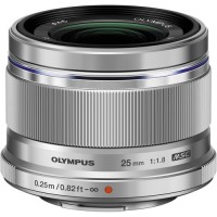Olympus 25mm f1.8 M.ZUIKO Digital Lens - Silver