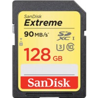 SanDisk 128GB Extreme 90MB/s U3 SDXC Card